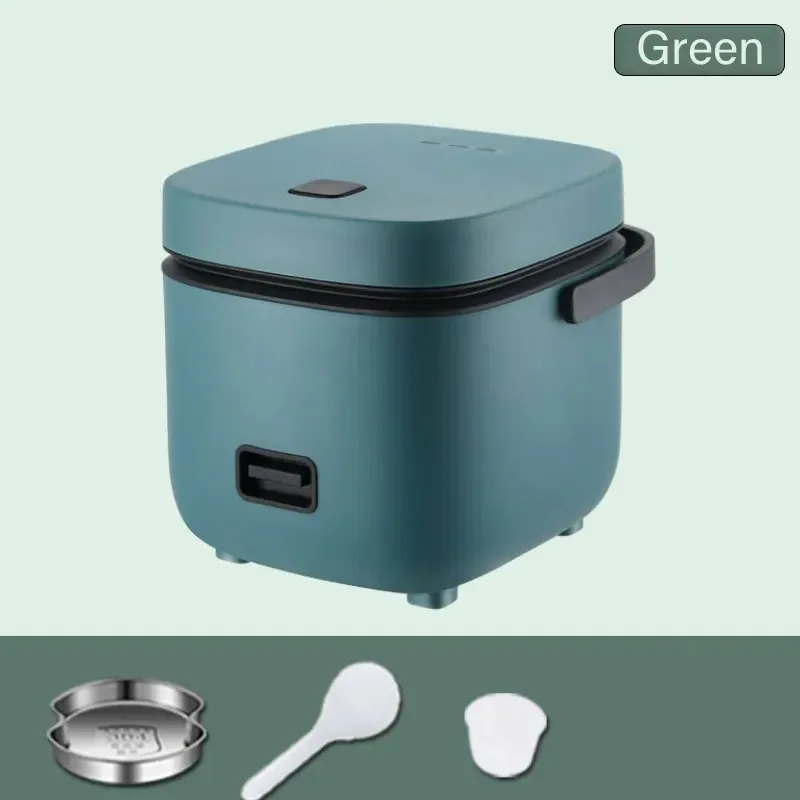 1.2L Electric Rice Cooker Intelligent Household Kitchen 1-2 People Small Porridge Soup Food Cooking Machine Steamer Appliances 5