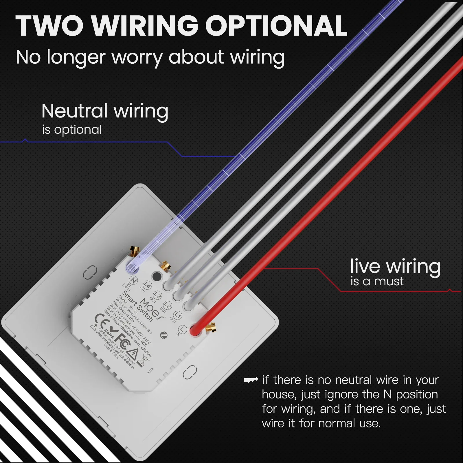 Star Ring Tuya Smart ZigBee3.0 Push Button Switch Scene Switch Smart Life APP Remote Control Work with Alexa Google