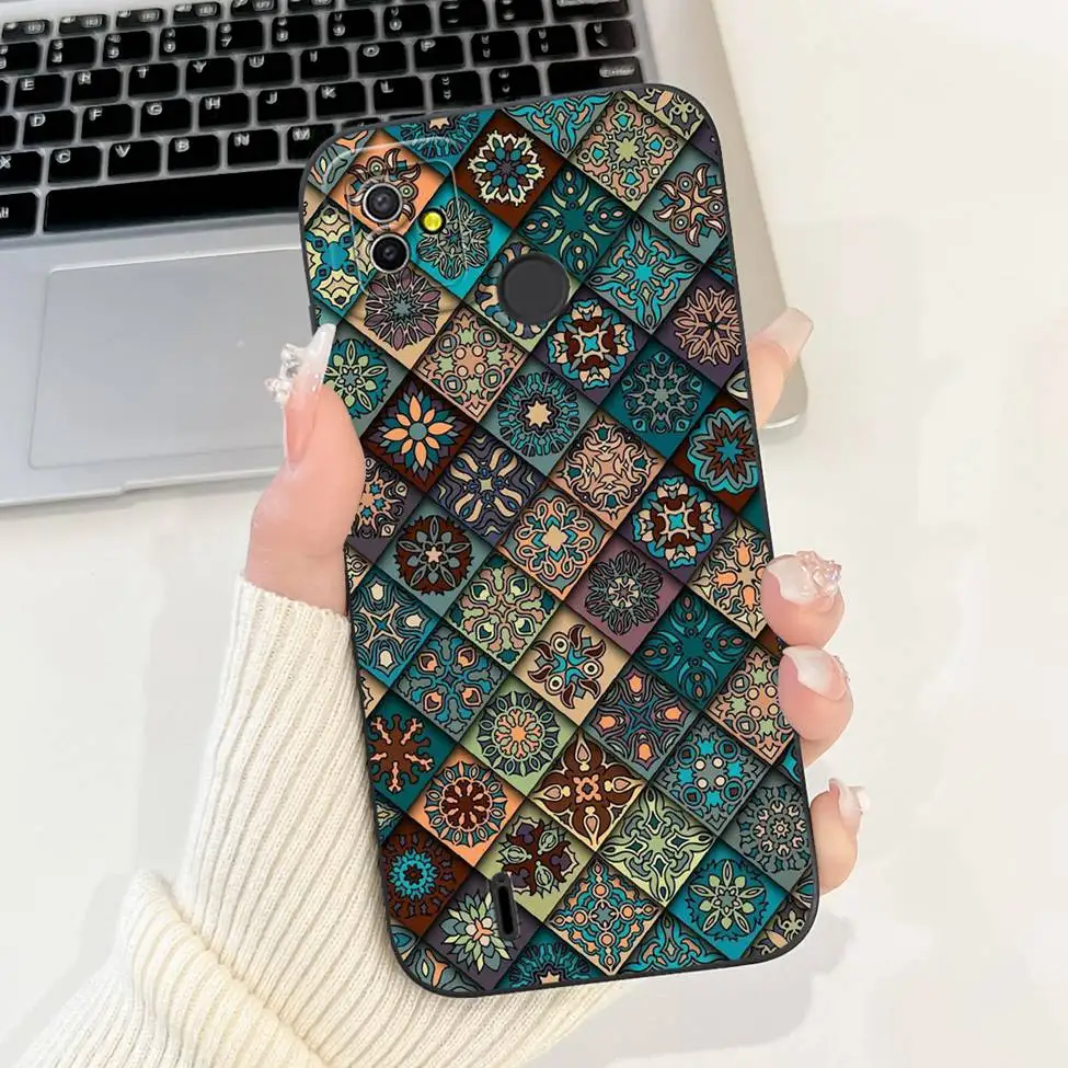 Silicone Cute Fashion Butterfly Flower Love Painted Phone Case