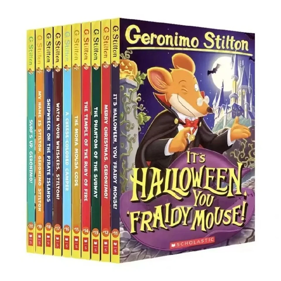 Geronimo Stilton Mouse Reporter 1-80 English Original