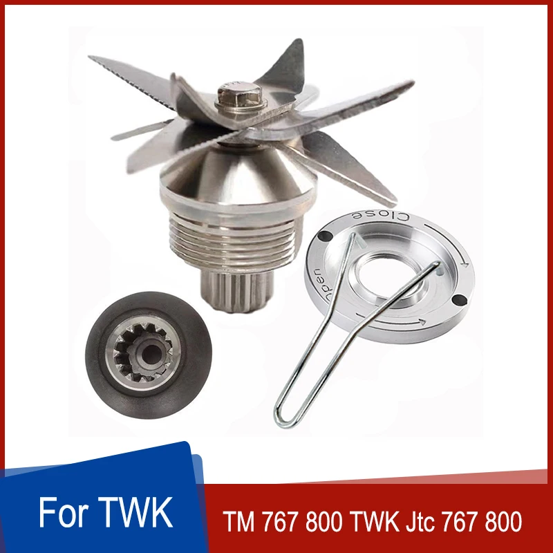 2L Blender Blade Knife Parts For TWK TM 767 800 TWK Jtc 767 800 Jar 010 Biolomix G5200 G20 gastrorag b020b Juicer Accessories