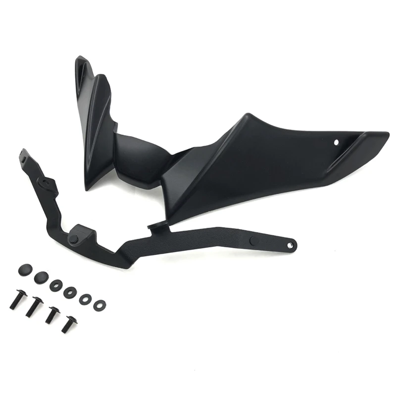 

1Set Front Fender Beak Motorcycle Accessories Cowl Guard Extension Fit For YAMAHA MT-09 MT09 V3 2021 2022 2023