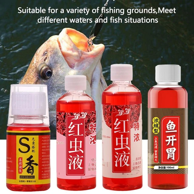 Strong Fish Attractant Concentrated Liquid Blood Worm Scent