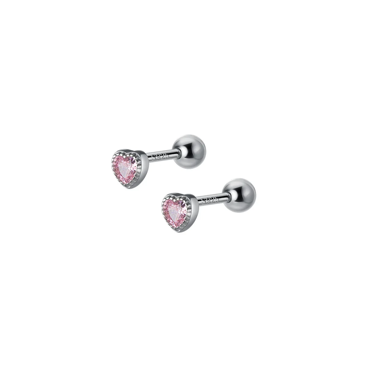 Wholesale Fashion Stud Small Sterling Silver Minimalist Screw Back Earring  From m.