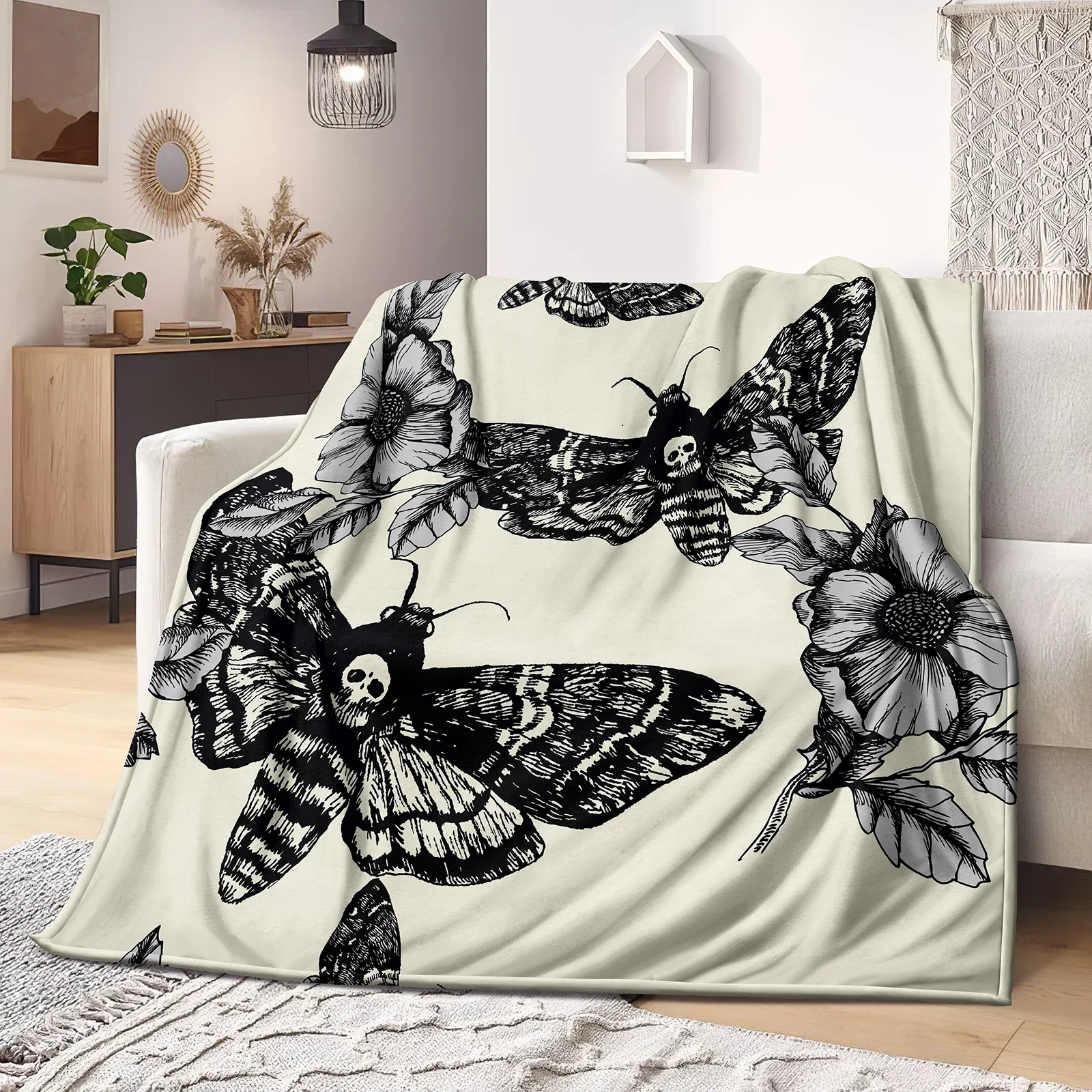 Microfiber Butterfly Blanket Super Soft Throw Blankets For Bed Bedspread Sofa Decorative Camping Picnic Winter Warm Blanket 6