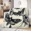 Microfiber Butterfly Blanket Super Soft Throw Blankets For Bed Bedspread Sofa Decorative Camping Picnic Winter Warm Blanket 6