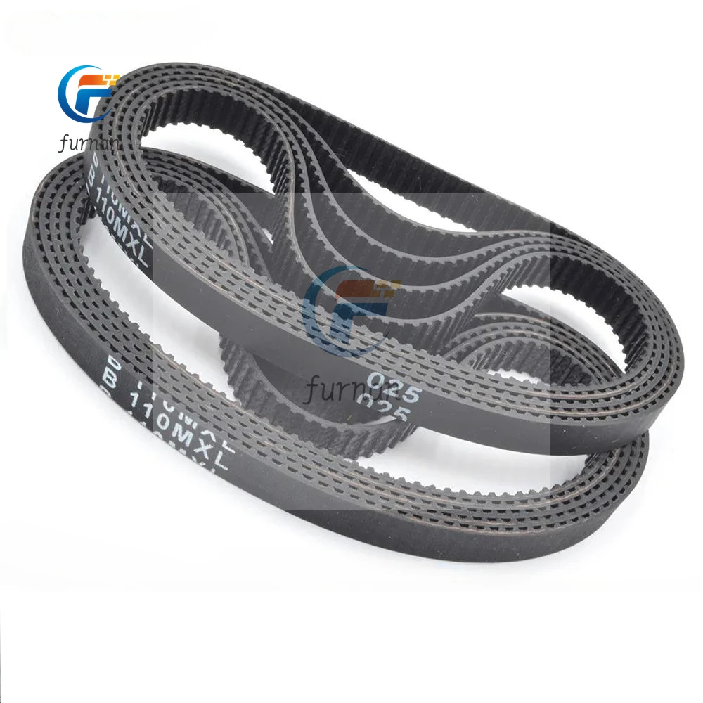 FURNAN MXL 동기 타이밍 벨트, 폭 6/10mm, B96 B97 B98 B99 B100 B101 B102 B103 B104 B105 B106 B107 B108 B109 B110 B111