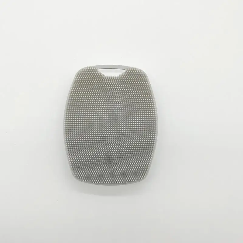 Description Picture 5 of item1pc Soft Silicone Exfoliating Brush Cleanser Manual Body Cleansing Scrubber Shower Gentle Massage Bath Brush For Men