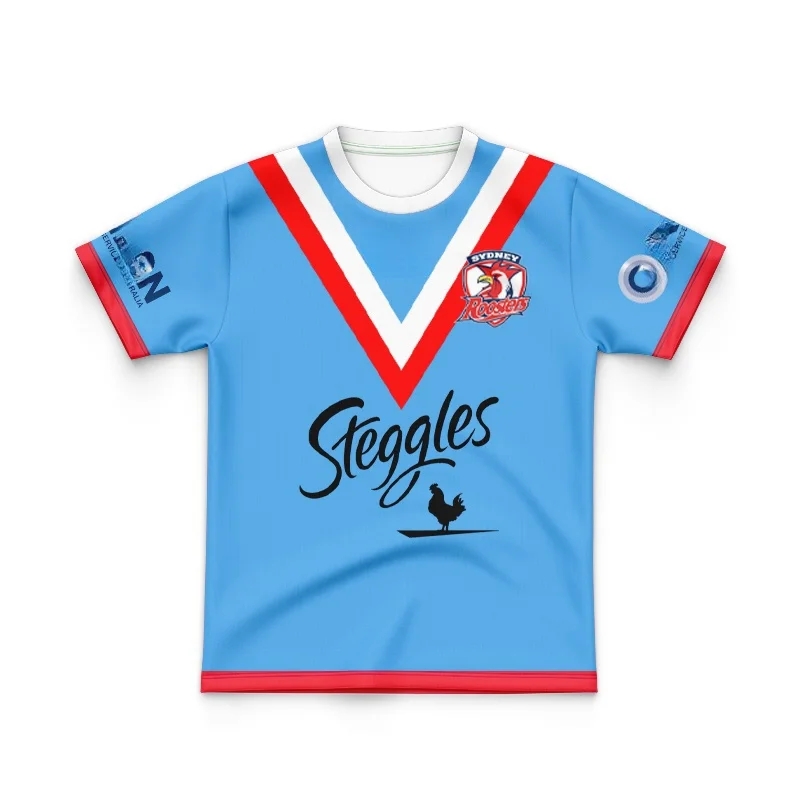 Sydney Roosters rugby jerseys, home and away/training/legion/indigenous/patchwork-rugby children's jerseys