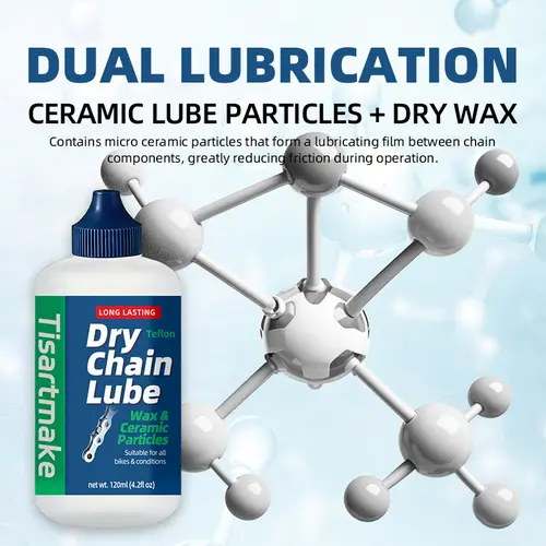 120ML Road MTB Bike Waxy Dry Chain Oil Repair Bicycle Waxy Maintenance Oil Squirt Lube Chain Fork Flywheel Bike Bearing Grease - Image 2