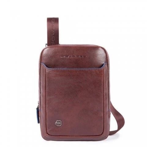 Piquadro Bolso cruzado de hombro para hombre, bandolera de pecho, bolsa de equipaje|Bolsos bandolera| -