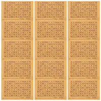 20 Sheets Piggy Bank Stickers Budgeting Number Adhesive Target Numbers Desktop Saving Goal Money Paper Targer 2