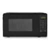 0.7 cu. ft. Countertop Microwave Oven, 700 Watts, Black, New, LED Display, Kitchen Timer, Household Tabletop Microwave Oven 1