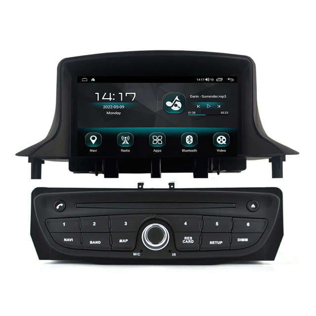 Autoradio Bluetooth Renault Scenic 3 Megane 3 Renault Fluence