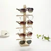 Multi Layers Wood Sunglass Display Racks Shelf Eyeglasses Show Stand Jewelry Holder For Multi Pairs Glasses Showcase Women 3
