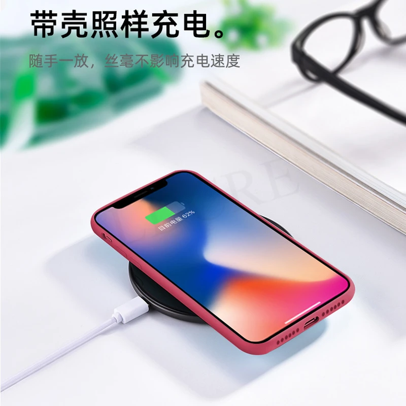 Liquid Silicone Shockproof Back Cover Case