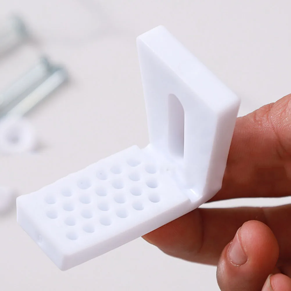 2pcs L Shaped Toilet Foot Mounting Screws Bidet Set Pan Fix Floor Kit Repair Fixings Fitting Screws Bathroom Accessories