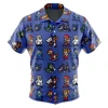 Sanemi Shinazugawa Demon SlayerButton Up Hawaiian ShirtFashion Trend Breathable Loose Versatile Casual Sports Summer Men 3