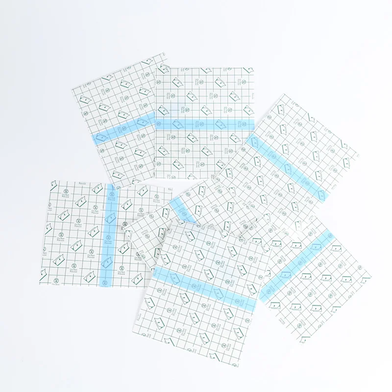 

Прозрачная клейкая пленка из ПУ кожи для ванной, 100 шт., водостойкая фиксированная наклейка, Антиаллергенная лента для фиксации РАН, пленка для татуировок