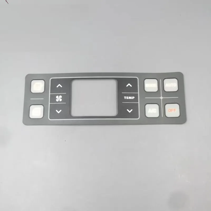 sticker panel air condition switch box HYUNDAI excavator R140W-9,R150-9,R210-9,R300-9,R200W,R160W-9,R485-9