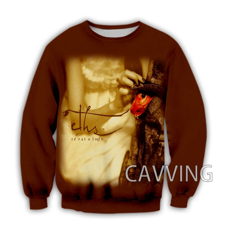 

New Fashion Women/Men's 3D Print Eths Band Crewneck Sweatshirts Harajuku Styles Tops Long Sleeve Sweatshirts