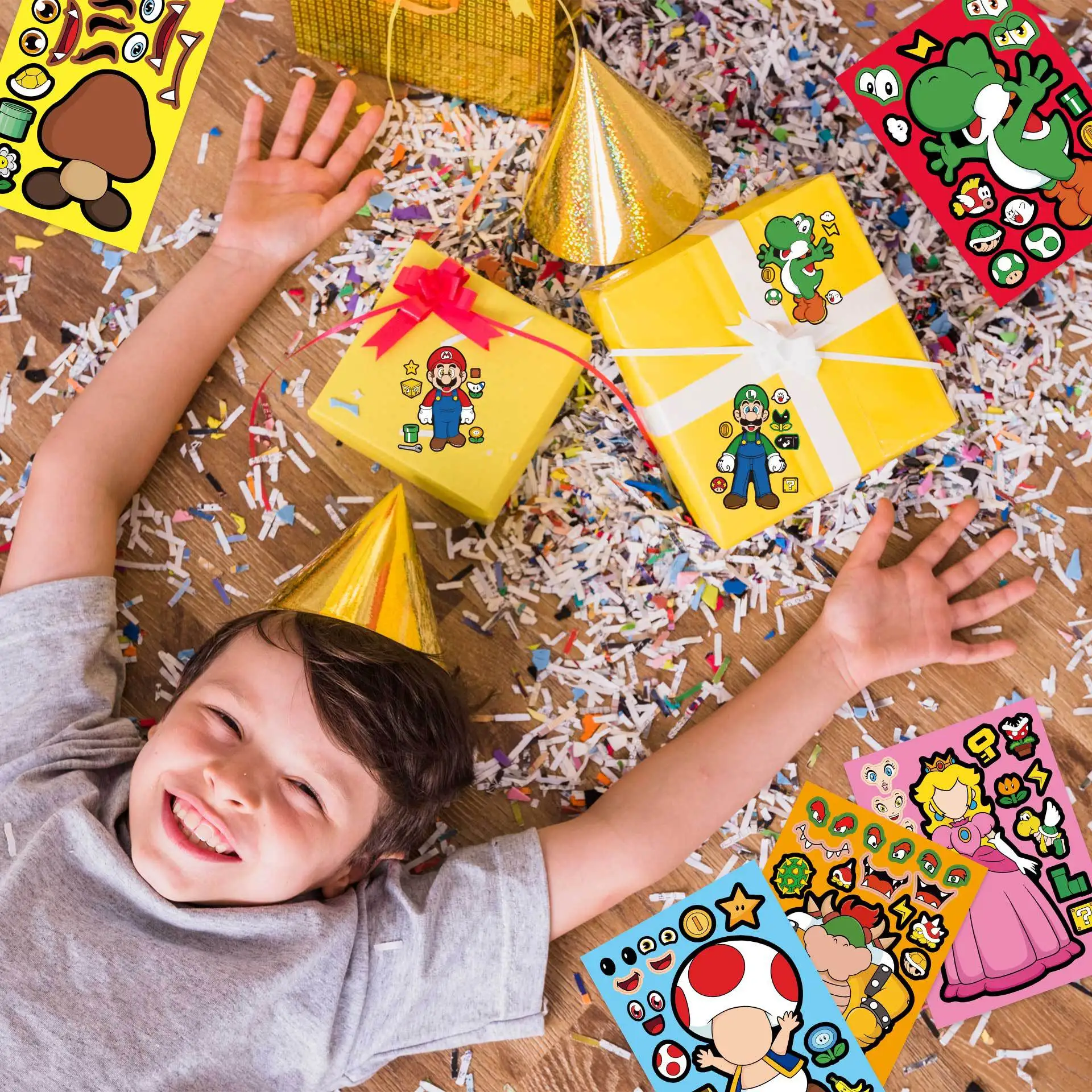 Autocollants Sticker Super Mario Bros