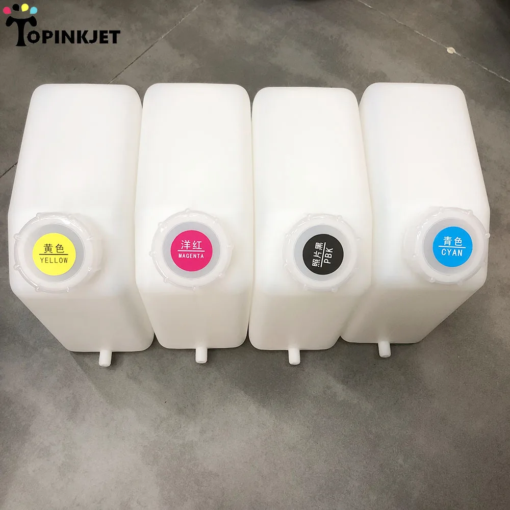 Continuous Ink Supply System 4 Color Ink Bottle For Bulk Ink System For Roland Mutoh Mimaki All large Format Printer Tank