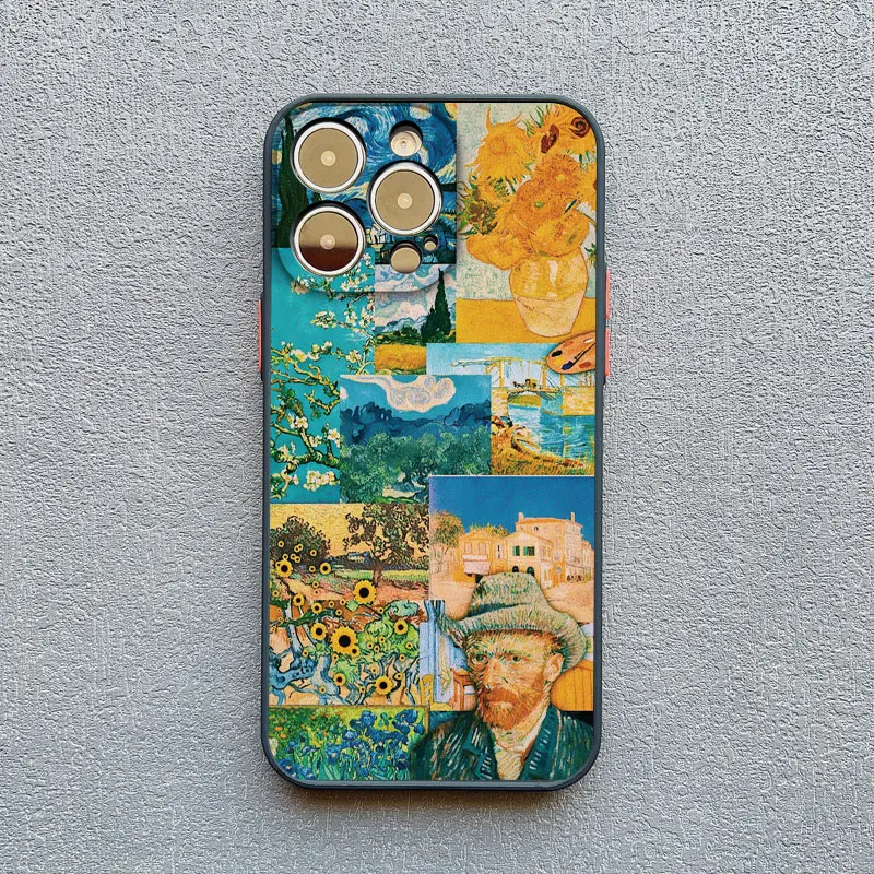 Van Gogh Inspired Artistic Phone Case Cover