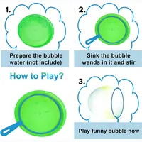 3/7Pcs Bubble Blowing Tools Soap Bubble Stick Set Bubble Blowing Toys Outdoor Kids Fun Toys Family Interactive Toys 3