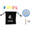 MAGICYOYO K2 Plus Crystal Responsive Yoyo,Dual Purpose Yo-Yo with Replacement Unresponsive Bearing for Intermediate,Blue 3