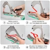 Crop Binding Machine Set Garden Tools Hand Tying Machine Straps Grape Branch Machine Tape Nails Terminator Tapetool Tapener 6