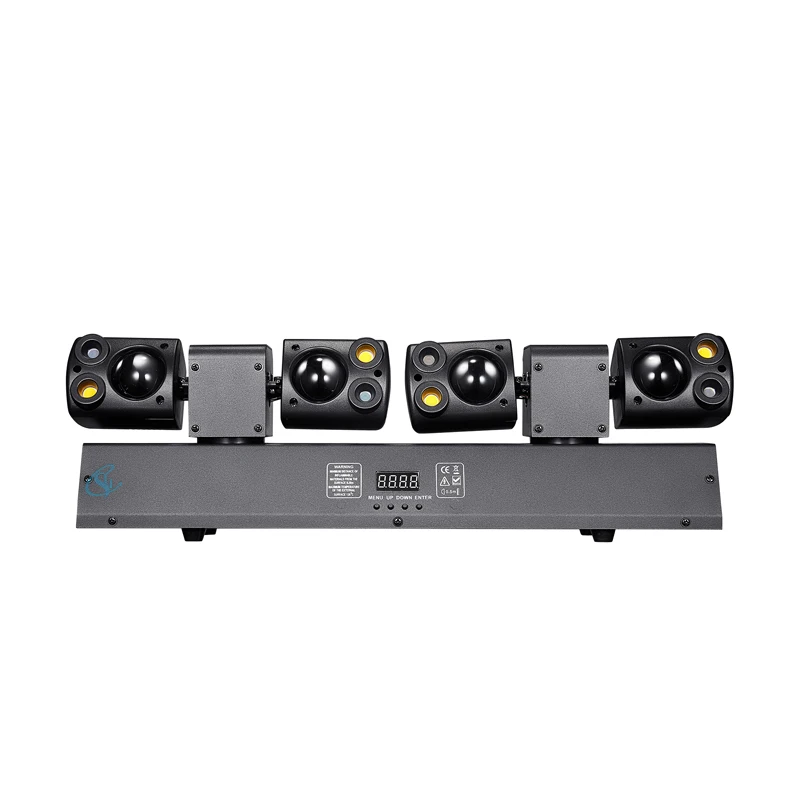 Remote Controller LED 80W RGBW Beam DJ Disco Stage Lighting Effect Party Wedding