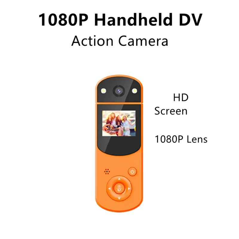 Handheld Digital Mini Sport Camera 1080P OSMO Pocket DV Camera HD Infrared Video Camera Action Camera