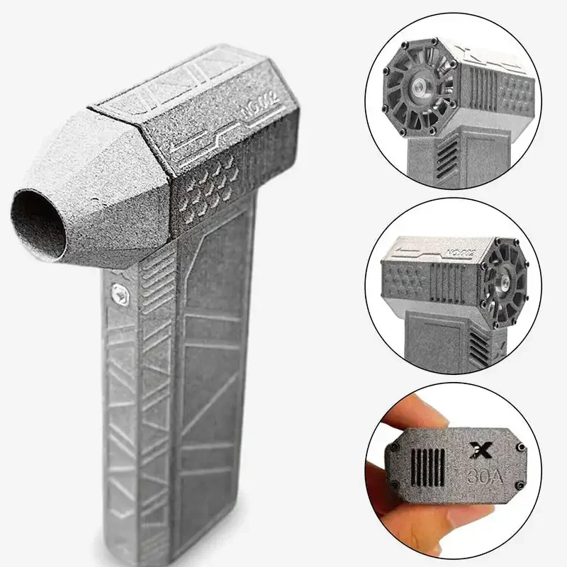 송풍기 Violent Blower Mini Turbo Jet Fan Powerful Air Blower Handheld Brushless Motor 130,000 RPM Wind Speed industrial Duct Fan 2