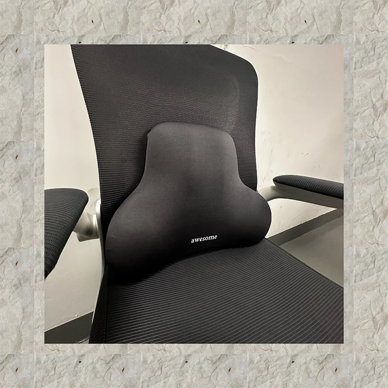 Office Lumbar Cushion Memory Foam Chair Backrest Cushion Postpartum Waist Support Multifunctional Pain Relief Pillow 2