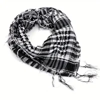 Military Tactical Desert Hijab Scarf Muslim Headscarf Islam Arab Keffiyeh Head Neck Scarves Wrap for Men and Women - Image 4