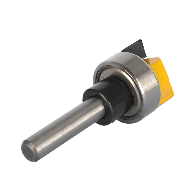 Face Mill Woodworking Milling Cutters 6MM 6.35MM 8MM D19.05MM Pattern Router Bit For Wood Carbide Cutter End