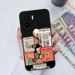 Luxury Butterfly Liquid Silicone Soft TPU Square Phone Case for Xiaomi Poco C50 (TYB99)