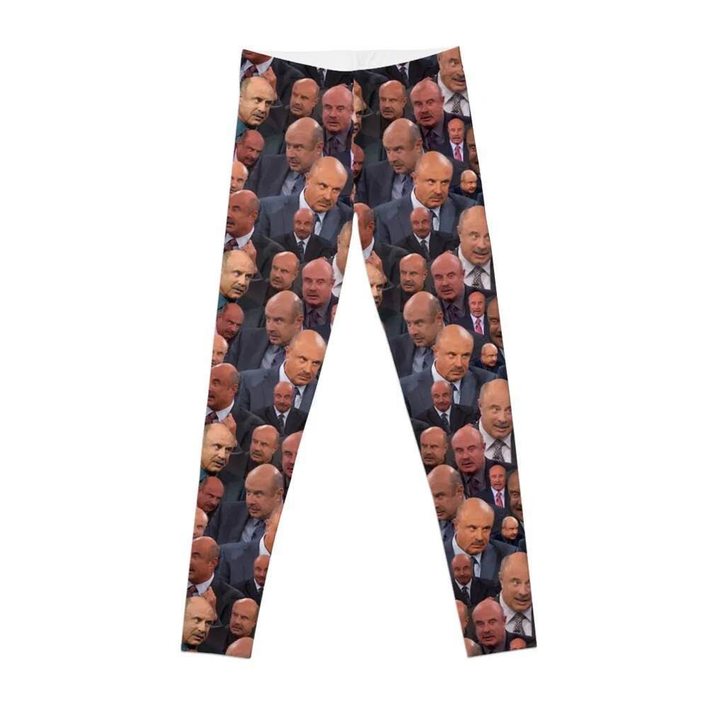 Dr. Phil Pattern Leggings Fitness clothing exercise clothing for Womens Leggings