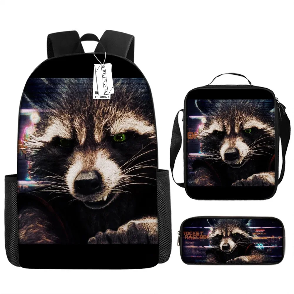 Style 48 + three-piece set (17-inch backpack + shoulder bag + pencil case)