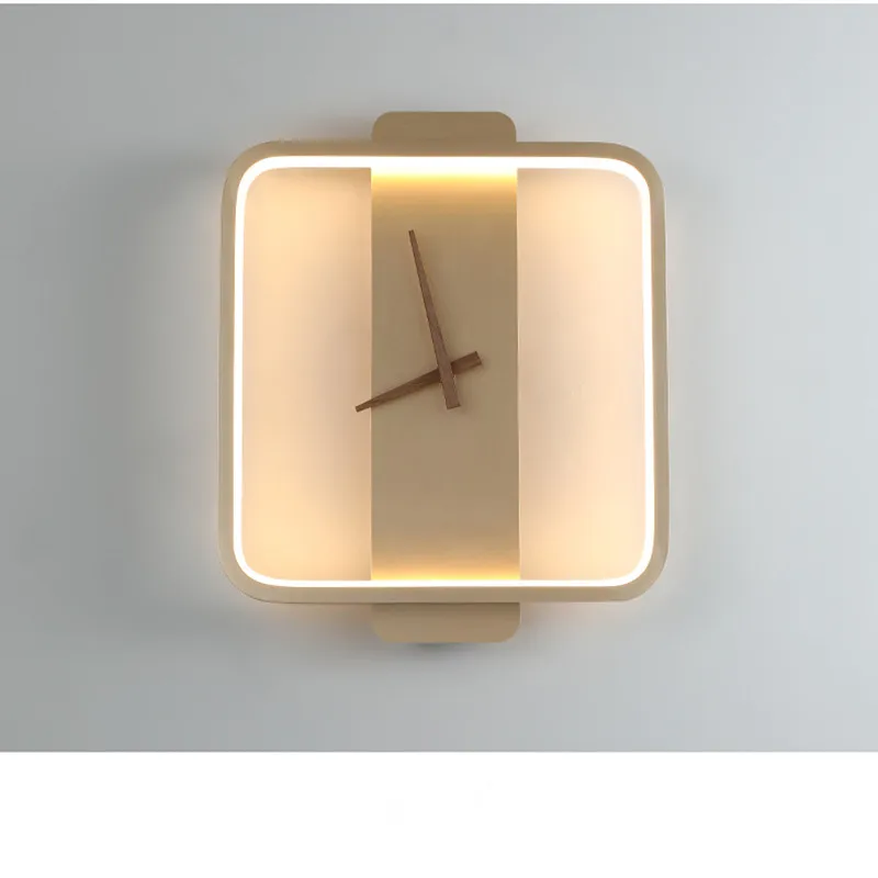 

Wall Clock Modern Design Acrylic Electronic Living Room Lamp Home Decor for Birthday Christmas Wedding Party Gifts Box SW160