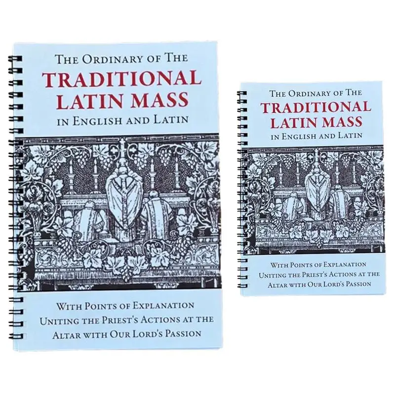 Latin Mass Missal Daily Mass Prayer Book Daily Mass Libro Di Preghiera Libro Guida Per La Massa Latina Latino E Inglese Latin Mass Spiegated