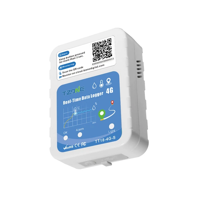 Tz-Wf501 Temperature Monitoring Temperature Sensor WiFi Real-Time  Temperature Data Uploading - AliExpress