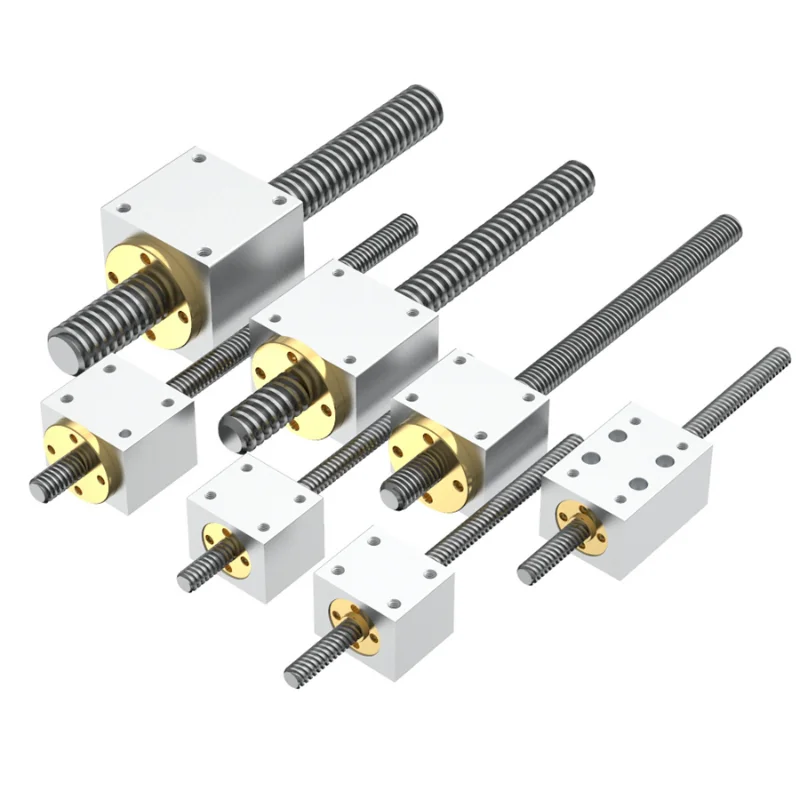 T8 T10 T12 Lead Screw Flange Nut Housing Mount Bracket Conversion Seat for DIY 3D Printers Engraving Machine Accessories