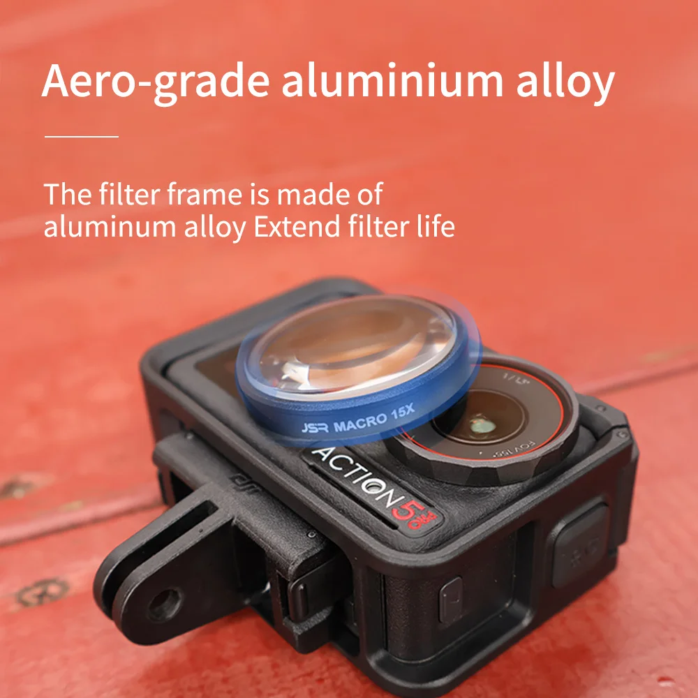 【超絶美品】DJI OSMO ACTION+予備レンズ Suitable for DJI OSMO Action5/4 motion camera 15x macro lens