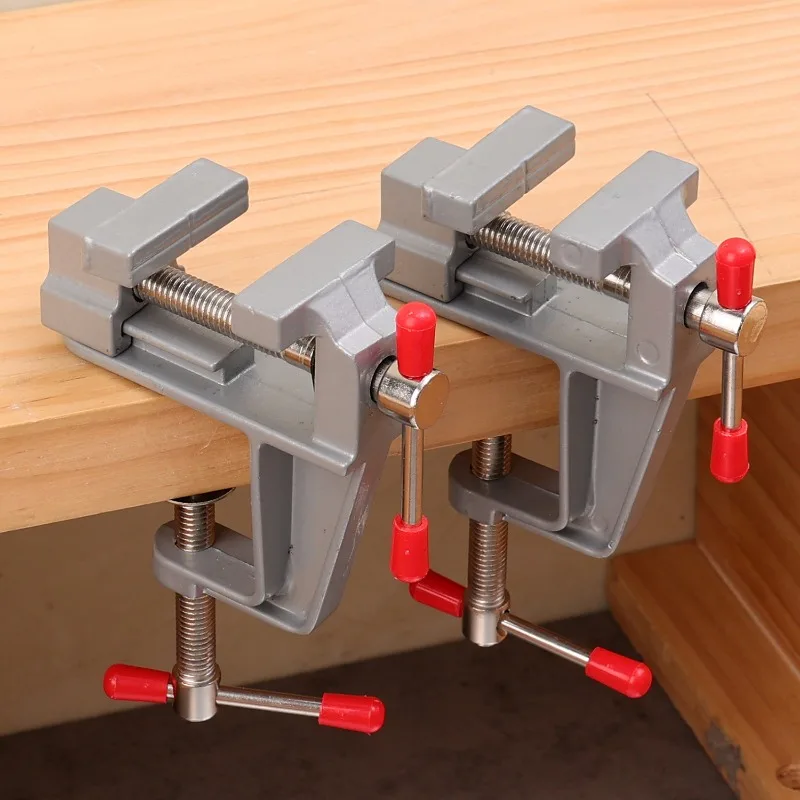 Vise Fixing Clip Screw Type Workbench Vise Flat Table Clip Pliers Multi-functional Toggle Clamp DIY Craft Mold Fixed Repair Tool 5