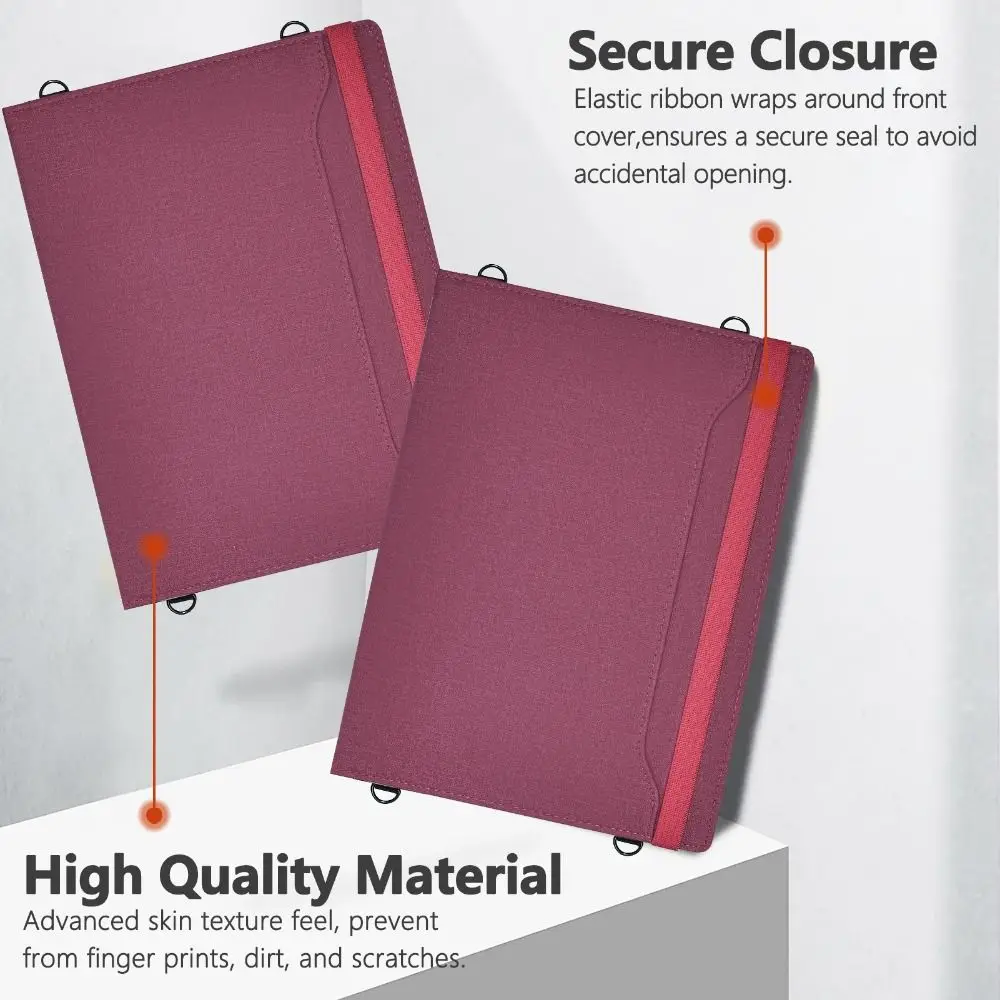 new Auto Wake/Sleep 11.8 Inch E-Reader Stand Case with Shoulder Strap Multi-angles Folio Funda Rotatable to reMarkable Paper Pro