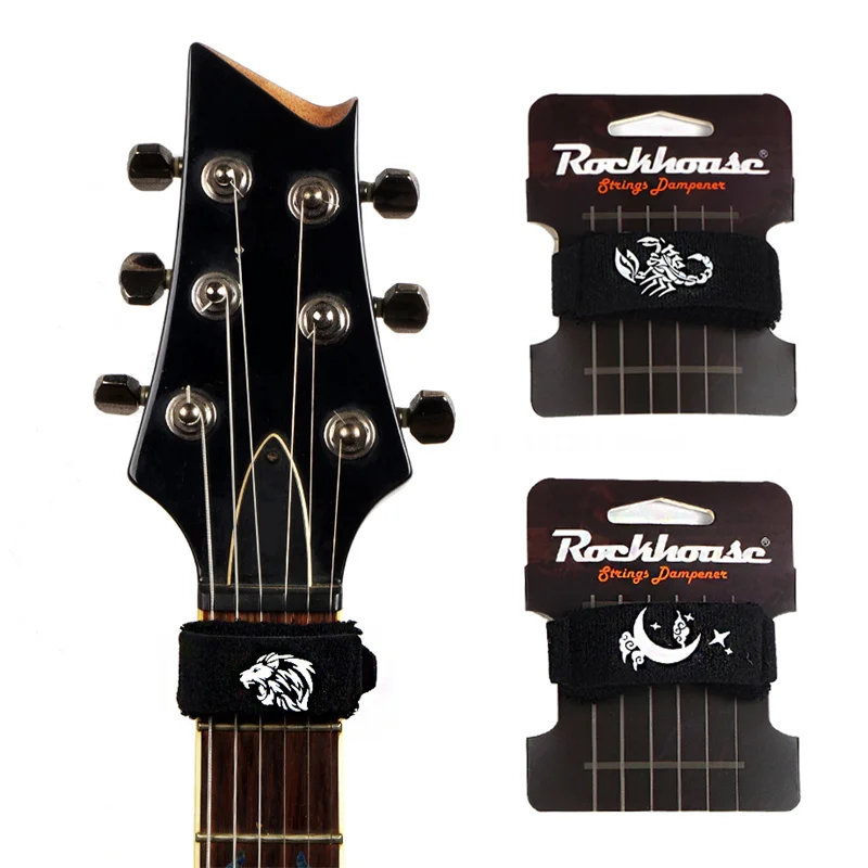 Guitar Beam Tape Guitar Beam Tape for Guitars Bass Ukulele String Instruments Guitar Fret Strings Mute Noise Damper Muter Wraps Strap 1PC