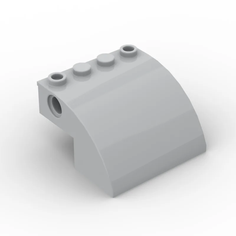 

Slope 4x4x2 Curved Building Block Brick MOC Parts Toys For Education Compatible 61487 5pcs/Lot