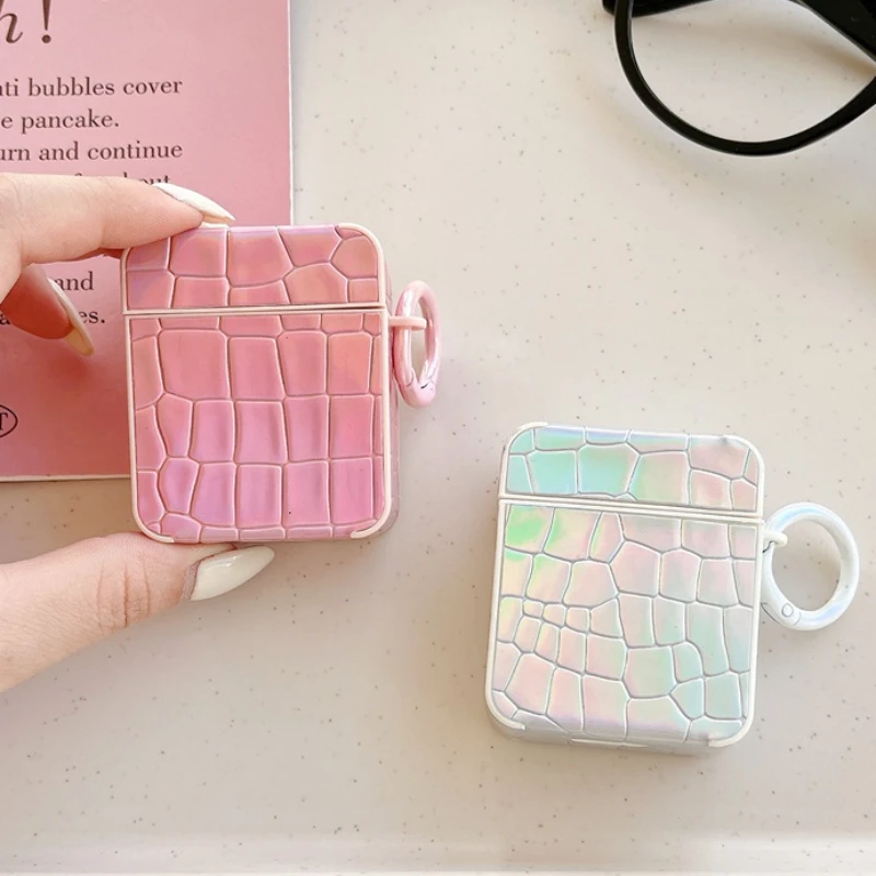 Per Airpods 2 Custodia Per Auricolari Laser Di Lusso Airpods Pro 2 /Airpods 3 Custodia Protettiva Air Pods 2 Custodia Per Auricolari In Silicone Airpo